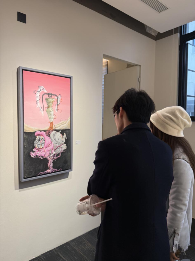 岁末艺境 艺术家乔男男个展《乔见岁末粉黛》盛大开幕