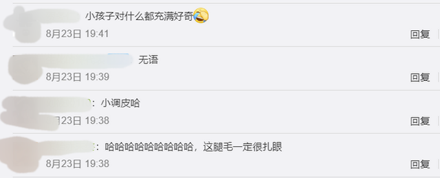 这是什么癖好？萌娃坐高铁拔后座乘客腿毛 网友乐翻了：你咋啥都好奇！