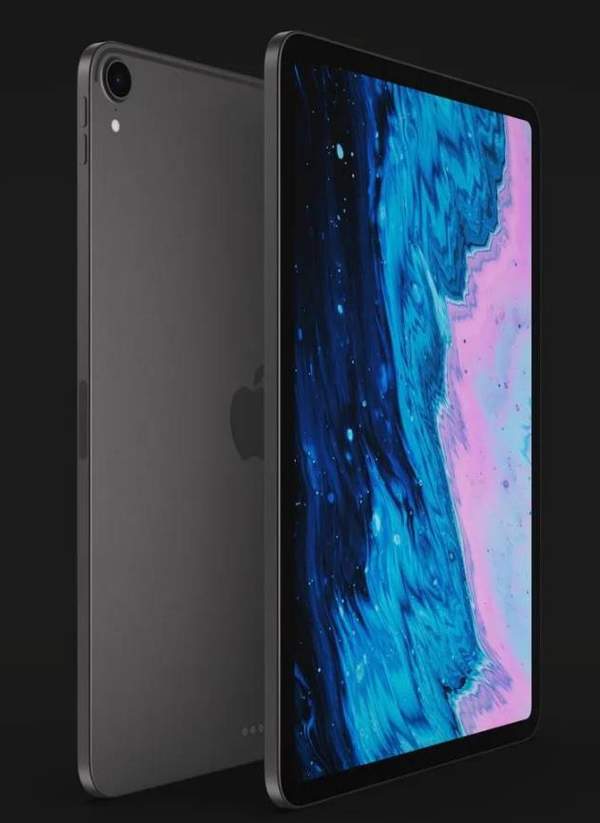 iPad Air 4渲染图曝光,采用全面屏设计