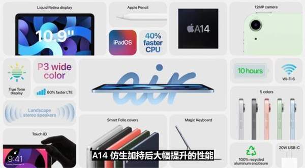 iPad8和iPadAir4有什么区别?参数配置详情