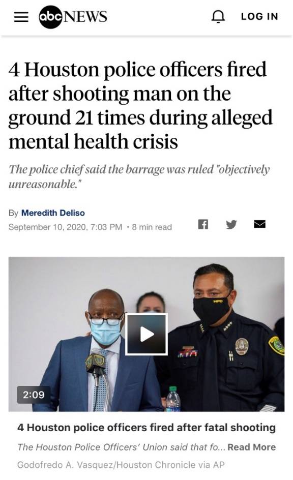 专挑脑袋打 美国警察暴力狠手遭曝光