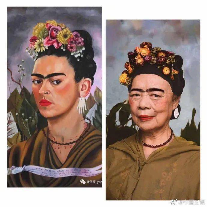高手在民间！上海福利院老人神还原世界名画