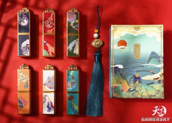 妙绘山海，轻点绛唇 玩娃娃机赢《天下3》绝美国色口红！