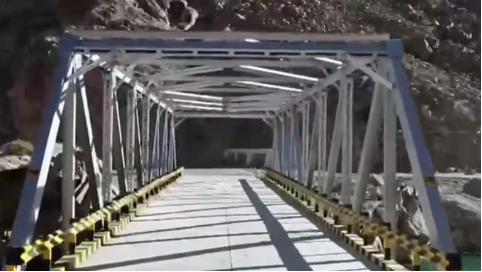 印度边境地区44座桥梁通车，印防长视频揭幕，开口提中国