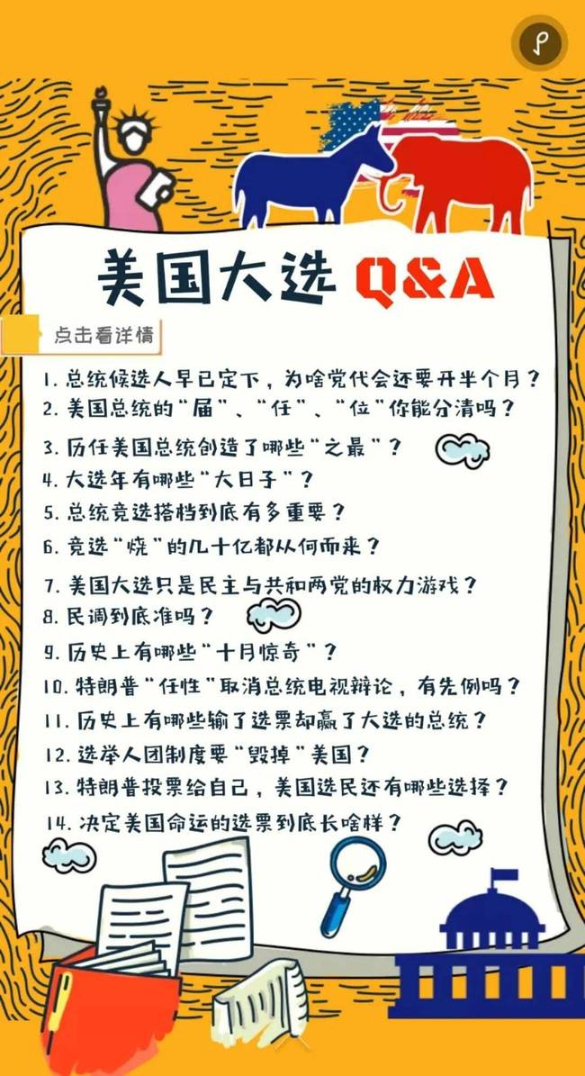 选举日投票开启，2020美国大选的14个为什么