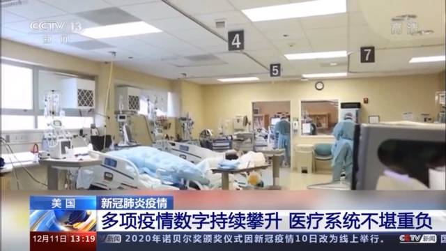 新冠住院人数超10万 美医疗系统不堪重负