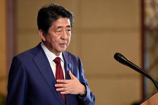 资料图：日本前首相安倍晋三（日媒）