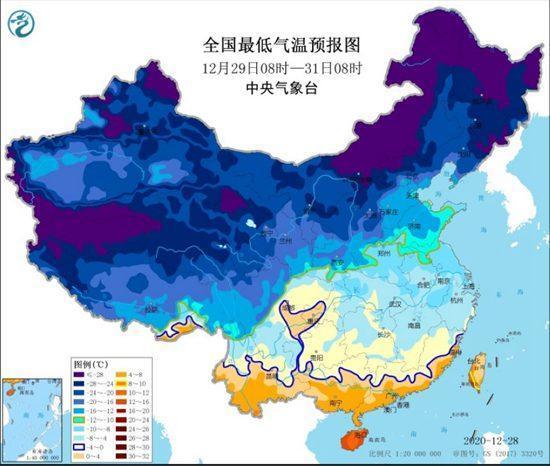 【降温预报图冷到发紫】寒潮橙色预警!局地降温超16℃