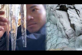 “西藏冒险王”跌落冰河前画面曝光，同伴讲述冰川哥遇难经过