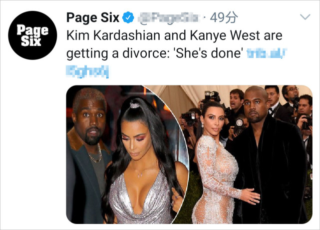 逃不过七年之痒!外媒曝卡戴珊与侃爷离婚 几十亿财产怎么分?