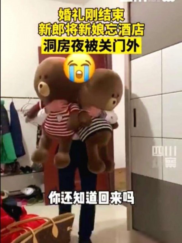 【真好嗑】新郎结完婚把新娘忘在酒店,凌晨才跑去认错