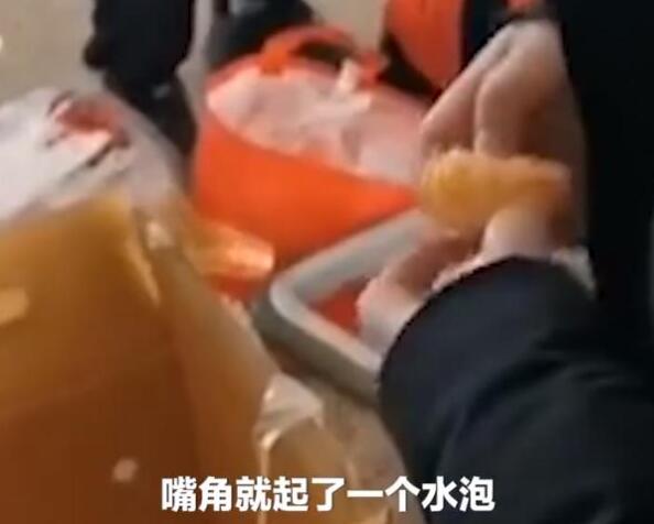 嫌托运贵4男子当场吃完60斤橘子，然后后悔了……
