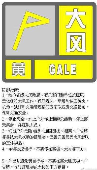 预警升级!北京发布大风黄色预警 北风呼啸注意保暖