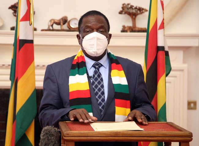 津巴布韦总统：感谢并高度称赞中方向津巴布韦捐赠新冠疫苗
