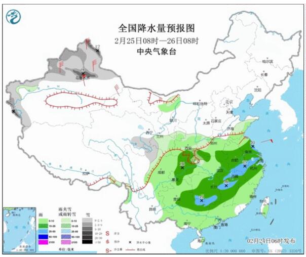破纪录！牛年以来最大规模雨雪上线！20余省份将受影响
