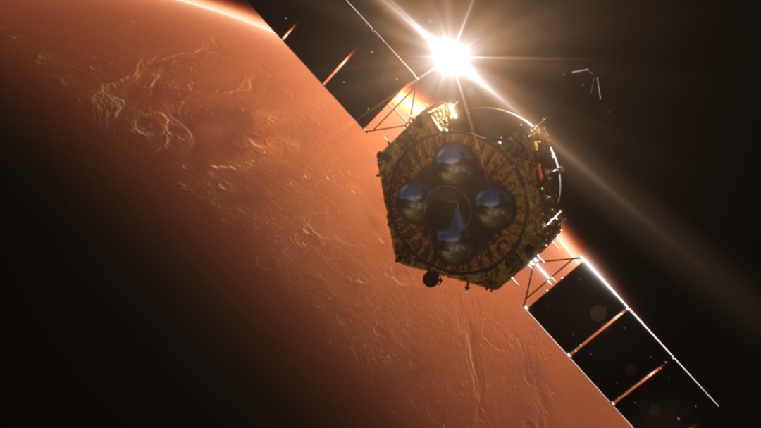 最新！天问一号探测器进入火星停泊轨道