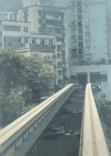 重庆现大波浪公路 开车如坐过山车 这座8D城市,真是太神奇了!