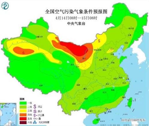 又来！沙尘天气明起再袭西北华北等地 局地或有沙尘暴现身