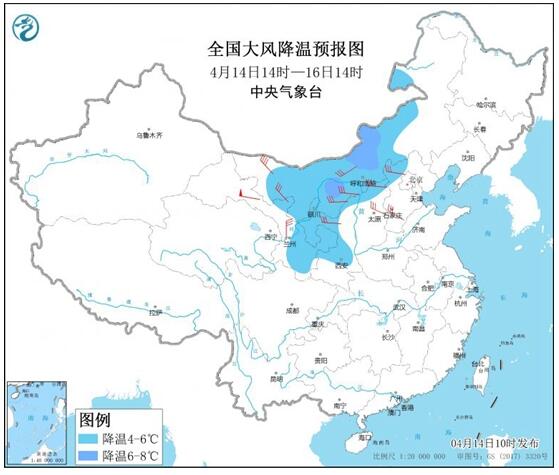 10级大风！大范围沙尘！超14个省区市将受冷空气影响
