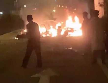 广州一特斯拉失控起火致1人死亡 警方通报说了什么？