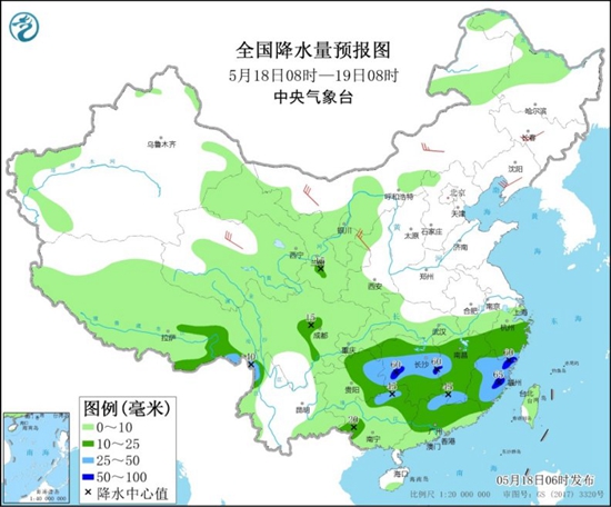 南方将有持续性降雨和强对流天气 北方多地或现今年首个30℃