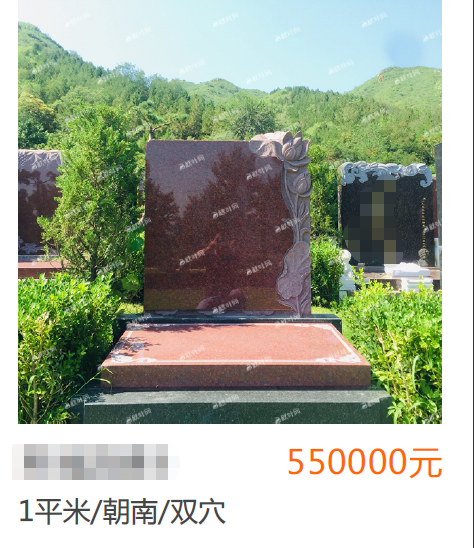一平米55万！墓地销售：要位置好还要便宜，“不太可能”