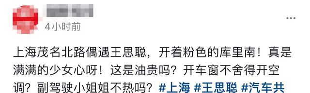 王思聪开粉色豪车与新女友出街 摇头晃脑一脸享受