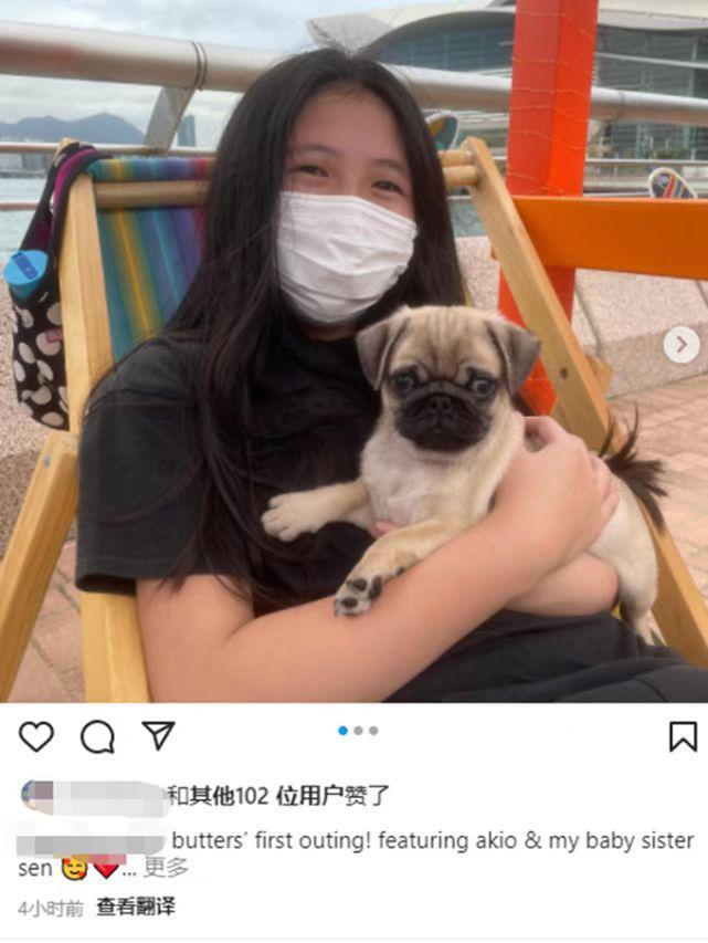 邱淑贞小女儿沈晨近照 长相甜美可爱素颜难掩气质