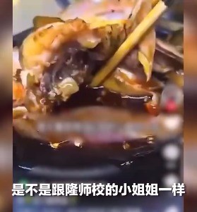 真的会yue！探店博主用女学生形容鱼头口感 已致歉