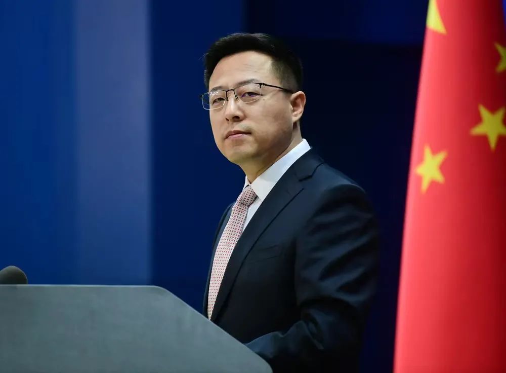 赵立坚 图源:外交部网站