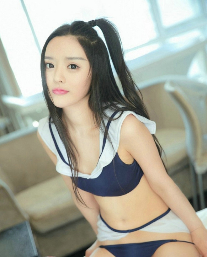 性感娇艳人间尤物双马尾美女俏皮娇媚妖娆诱惑写真