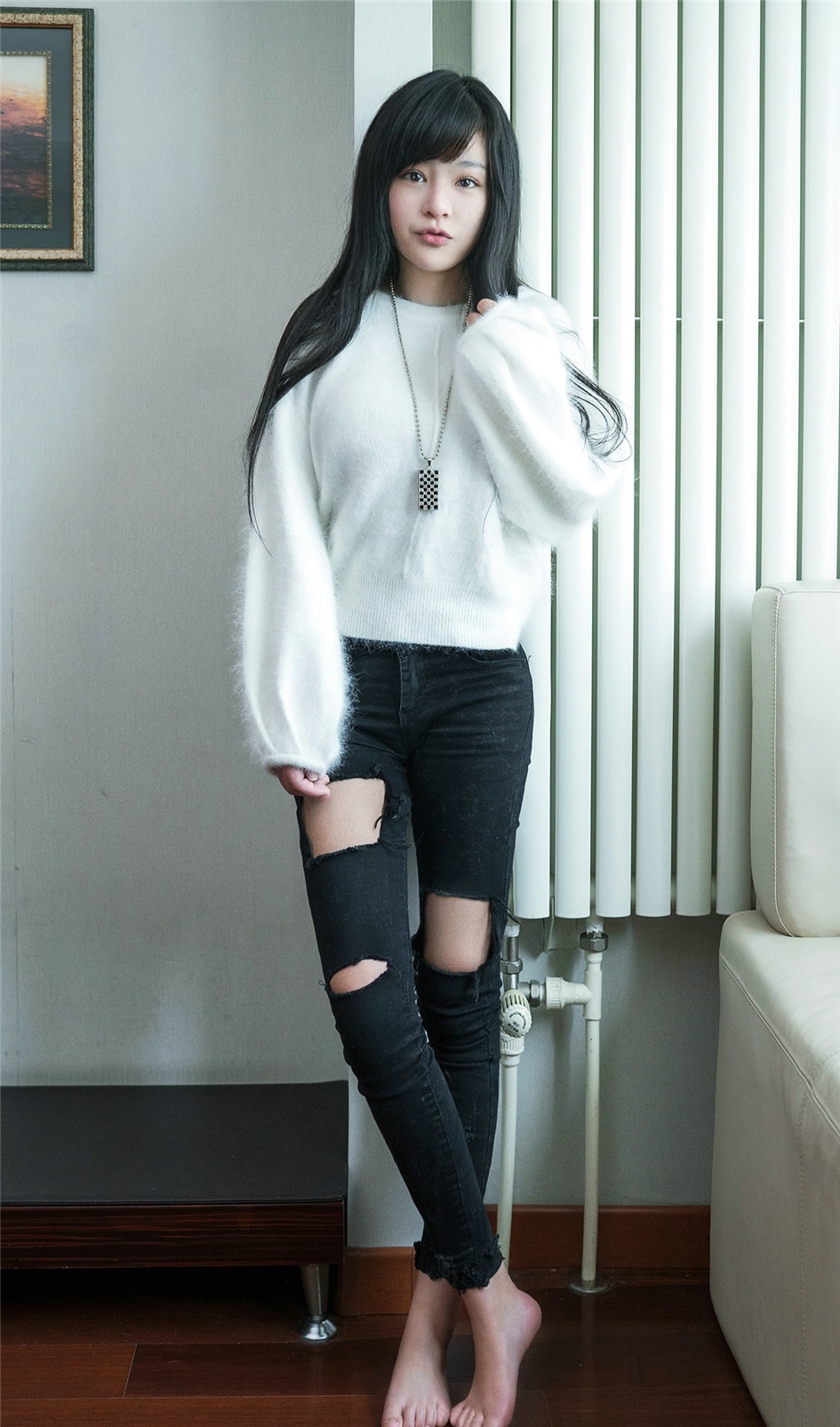 性感美女林清儿美乳浴巾极致诱惑写真