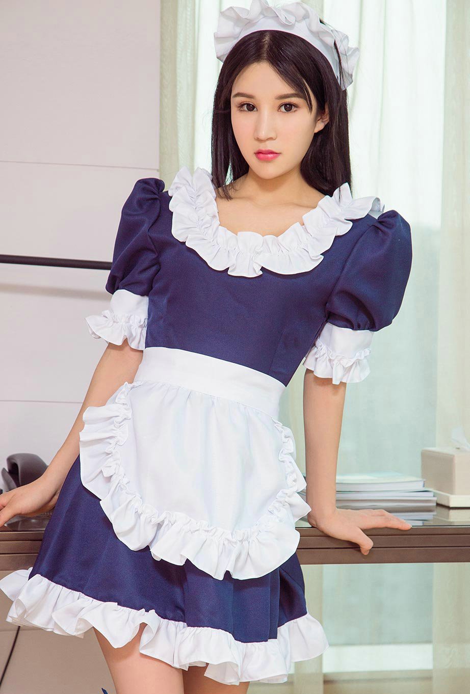90后美女模特陈琪性感诱惑写真