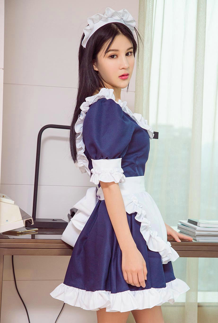 90后美女模特陈琪性感诱惑写真