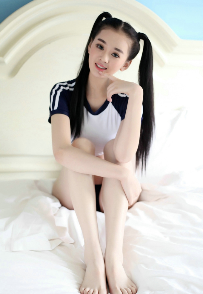 氧气美少女温馨baby清爽学生制服清新可人写真