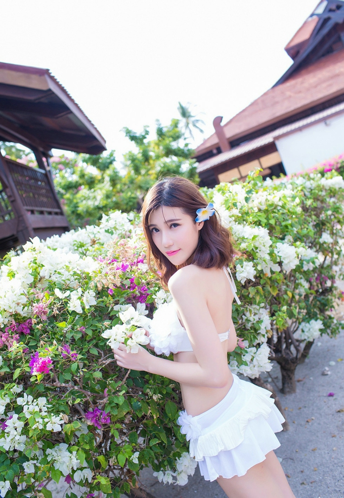 Sandy陈天扬比基尼美乳诱惑靓丽写真