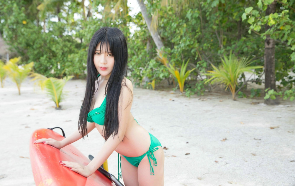 清新亮丽嫩模妩媚八宝icey娇嫩气质写真