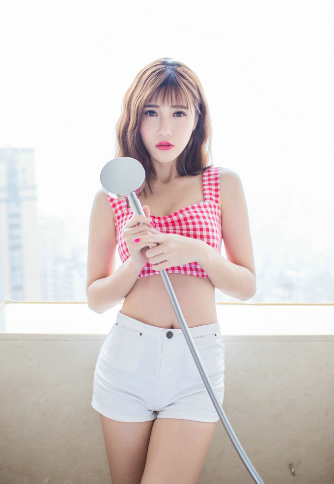 妩媚迷人气质美女Sandy陈天扬写真