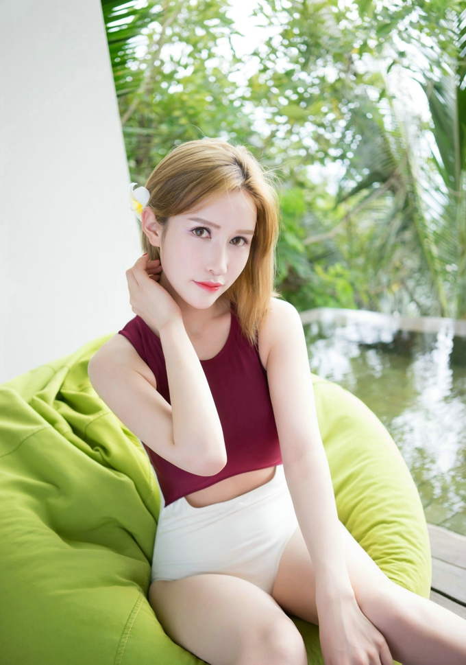 清新户外气质美女于姬Una靓丽写真