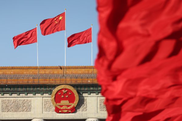 人民大会堂外景(李明 摄)