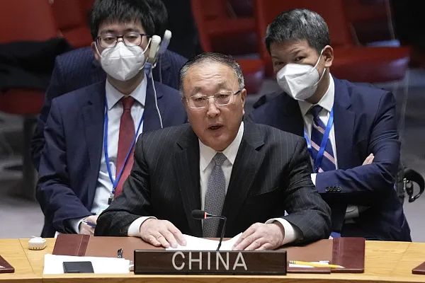 中国常驻联合国代表张军 资料图