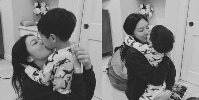 42岁乐基儿疑似再度离婚 探视儿子与孩子亲吻