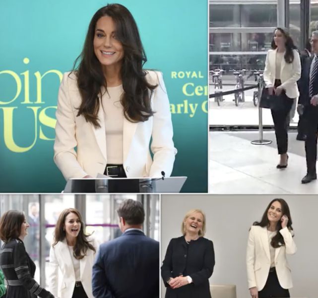 英国凯特王妃接受年长女士的屈膝礼 惹争议
