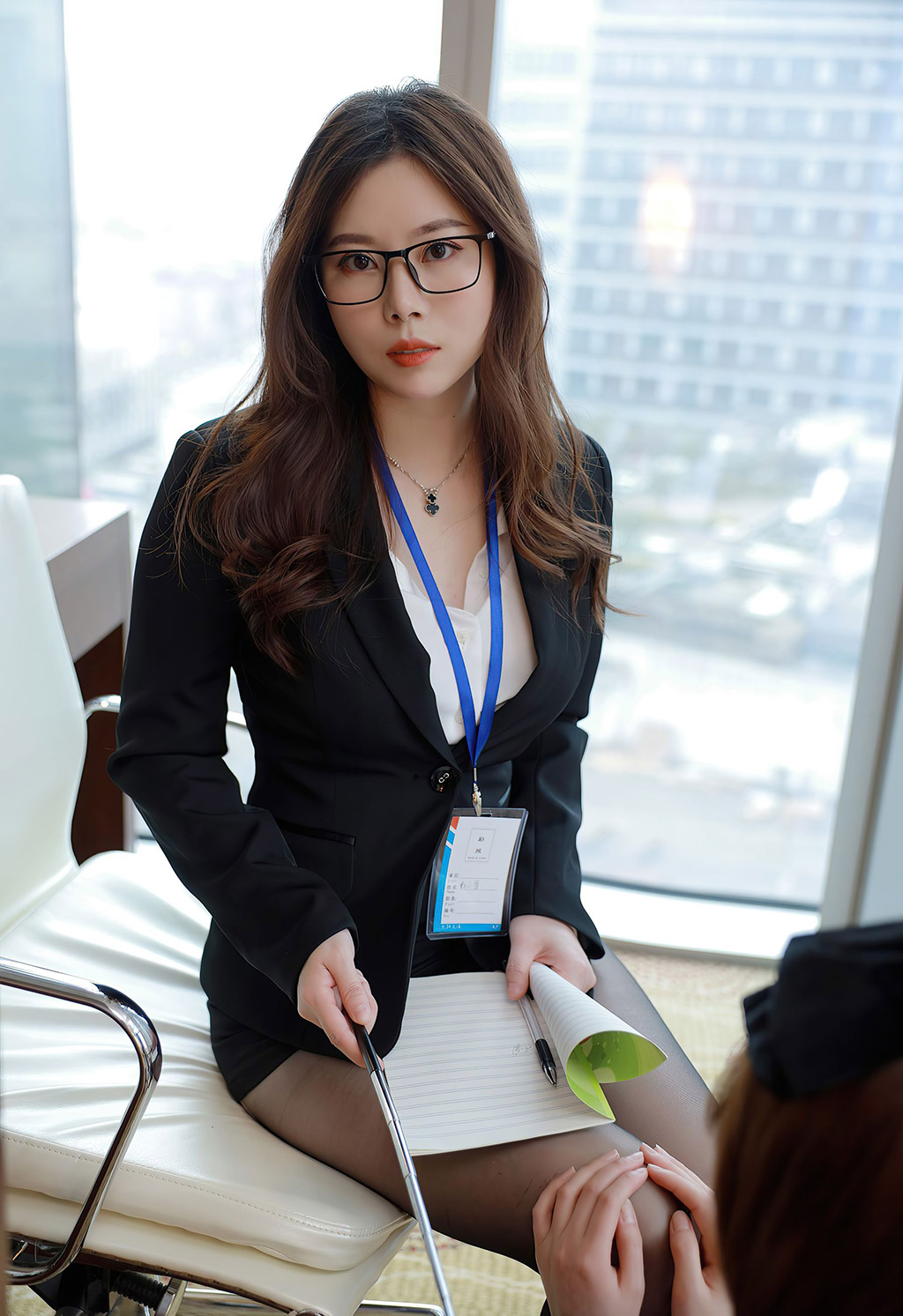 白茹雪Abby匿名两位丽质模特演绎师生情