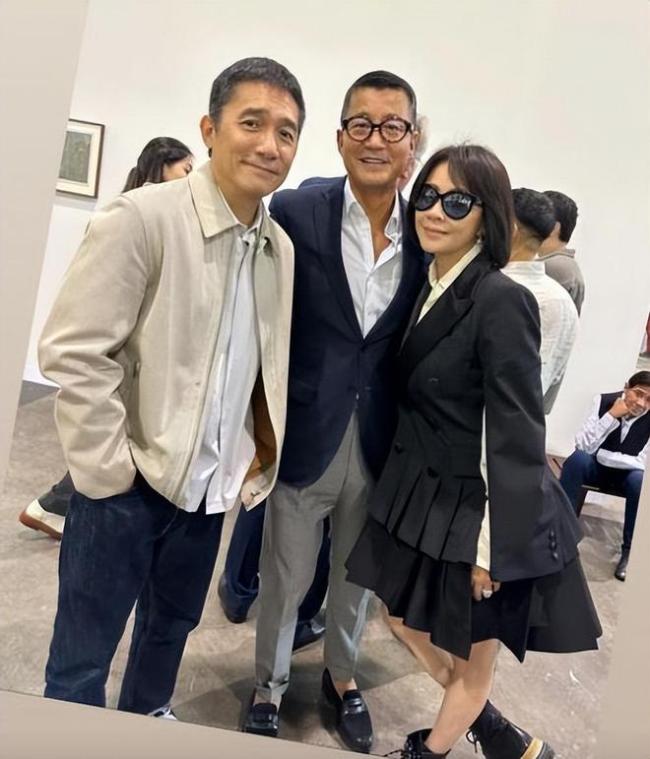 刘嘉玲恭喜梁朝伟获威尼斯终身奖：为我的眼光干杯