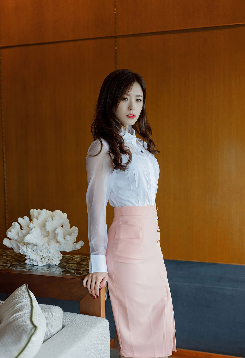 杨紫嫣Cynthia古时尚典雅的都市装扮