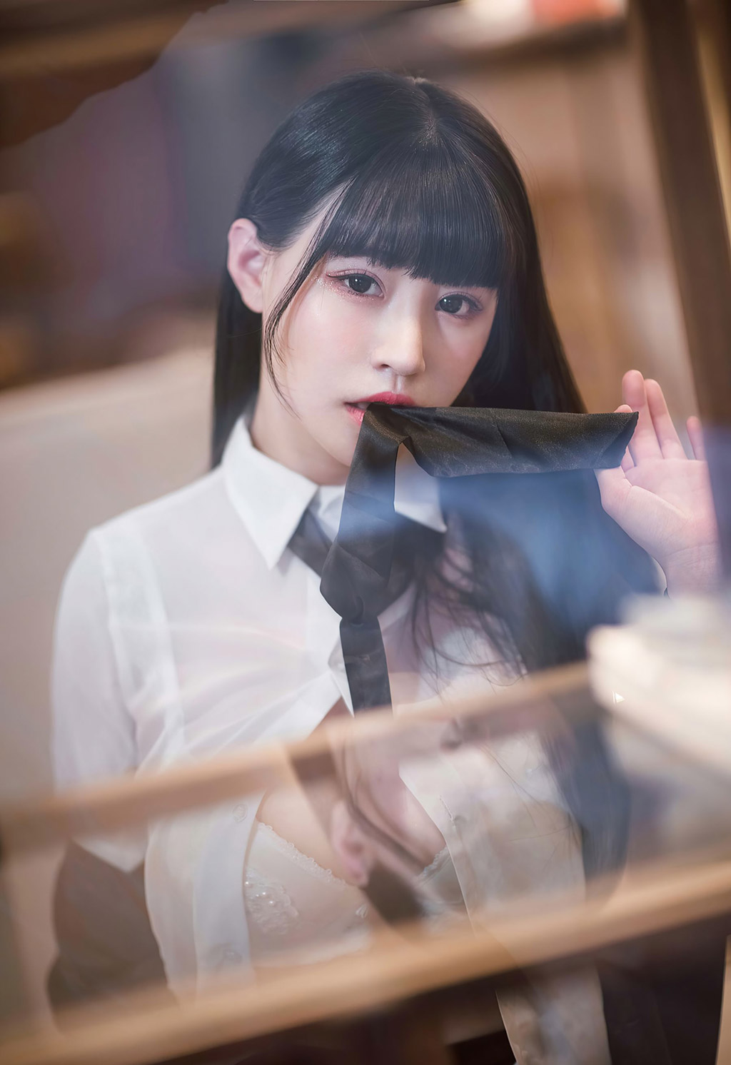 朱可儿Flower图书馆令人想入非非的女神