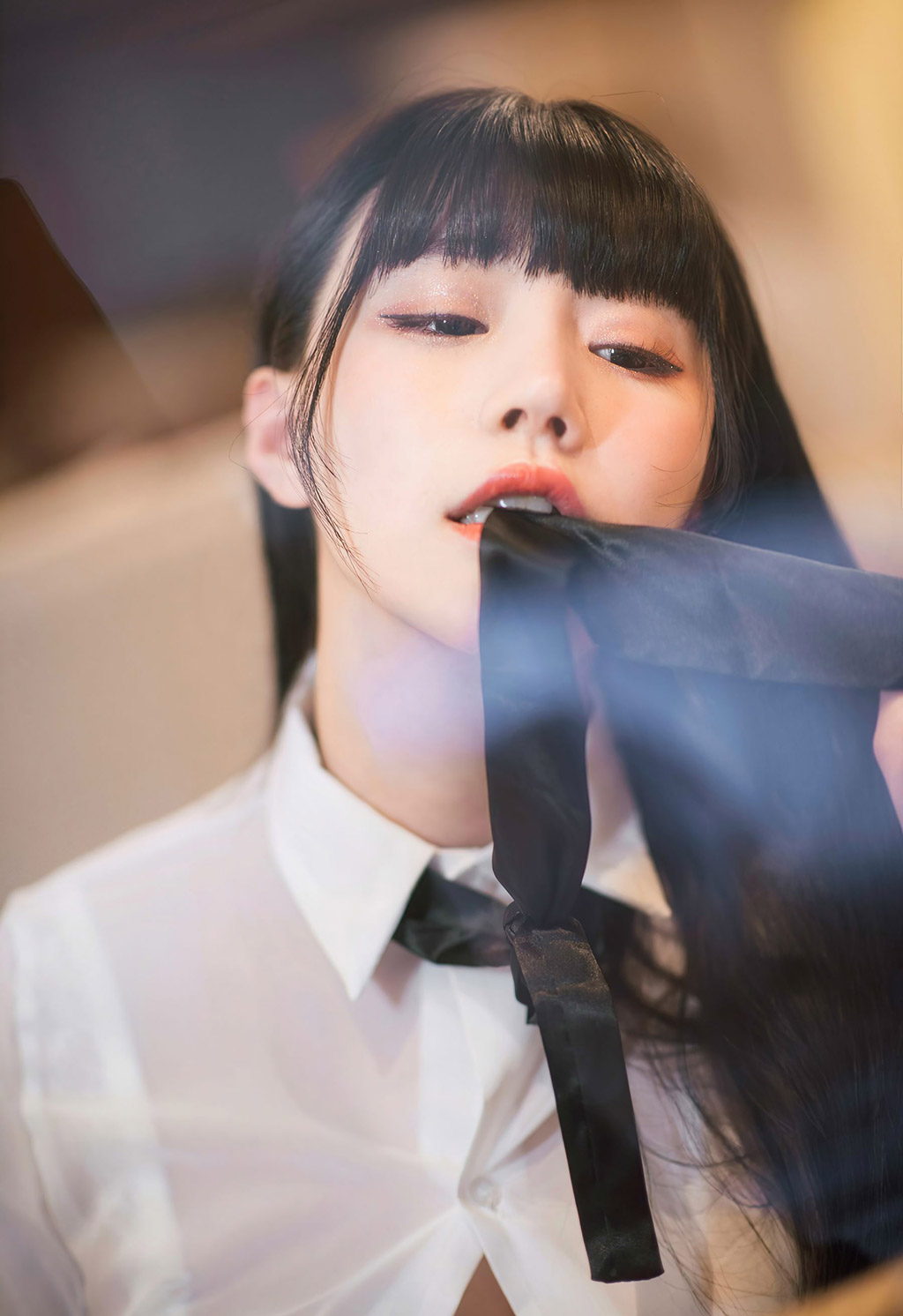 朱可儿Flower图书馆令人想入非非的女神