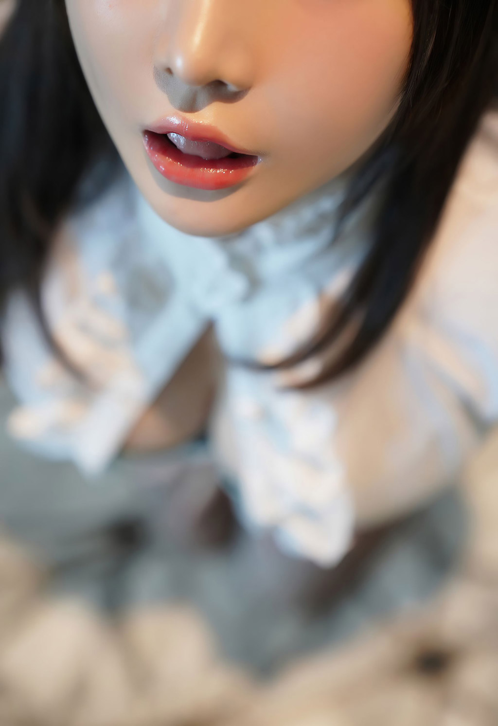 糯美子MINIbabe巨乳OL前台接待剧情