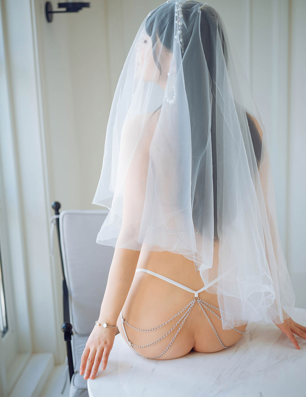 朱可儿Flower轻纱弥漫婀娜姿态美丽性感